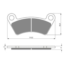 Load image into Gallery viewer, GOLDfren Brake Pads GF294 - K5