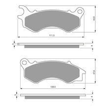 Load image into Gallery viewer, GOLDfren Brake Pads GF299 - S3