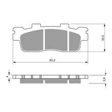 Load image into Gallery viewer, GOLDfren Brake Pads GF302 - S3