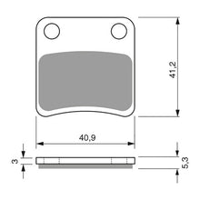 Load image into Gallery viewer, GOLDfren Brake Pads Sintered Sports GF303 - S3 ( P324 )