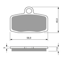 Load image into Gallery viewer, GOLDfren Brake Pads Off-Road Racing GF307 - K5 ( PR446 )