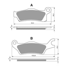 Load image into Gallery viewer, GOLDfren Brake Pads GF309 - K1