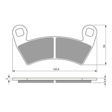 Load image into Gallery viewer, GOLDfren Brake Pads Off-Road Racing GF313 - K5 ( PR483 )