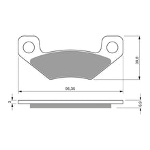 Load image into Gallery viewer, GOLDfren Brake Pads Off-Road Racing GF315 - K5 ( PR345 )