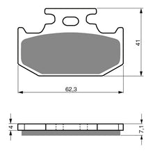 Load image into Gallery viewer, GOLDfren Brake Pads Off-Road Racing GF317 - K5