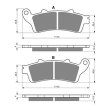Load image into Gallery viewer, GOLDfren Brake Pads Sintered Sports GF327 - S3 ( PH371 )