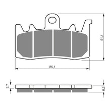 Load image into Gallery viewer, GOLDfren Brake Pads Sintered Sports GF328 - S3 ( PH461 )