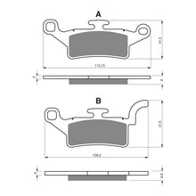 Load image into Gallery viewer, GOLDfren Brake Pads GF330 - S3