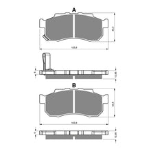 Load image into Gallery viewer, GOLDfren Brake Pads Off-Road Racing GF338 - K5 ( PR411 )