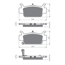 Load image into Gallery viewer, GOLDfren Brake Pads Off-Road Racing GF385 - K5 ( PR525 )