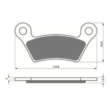 Load image into Gallery viewer, GOLDfren Brake Pads Sintered Sports GF407 - S3