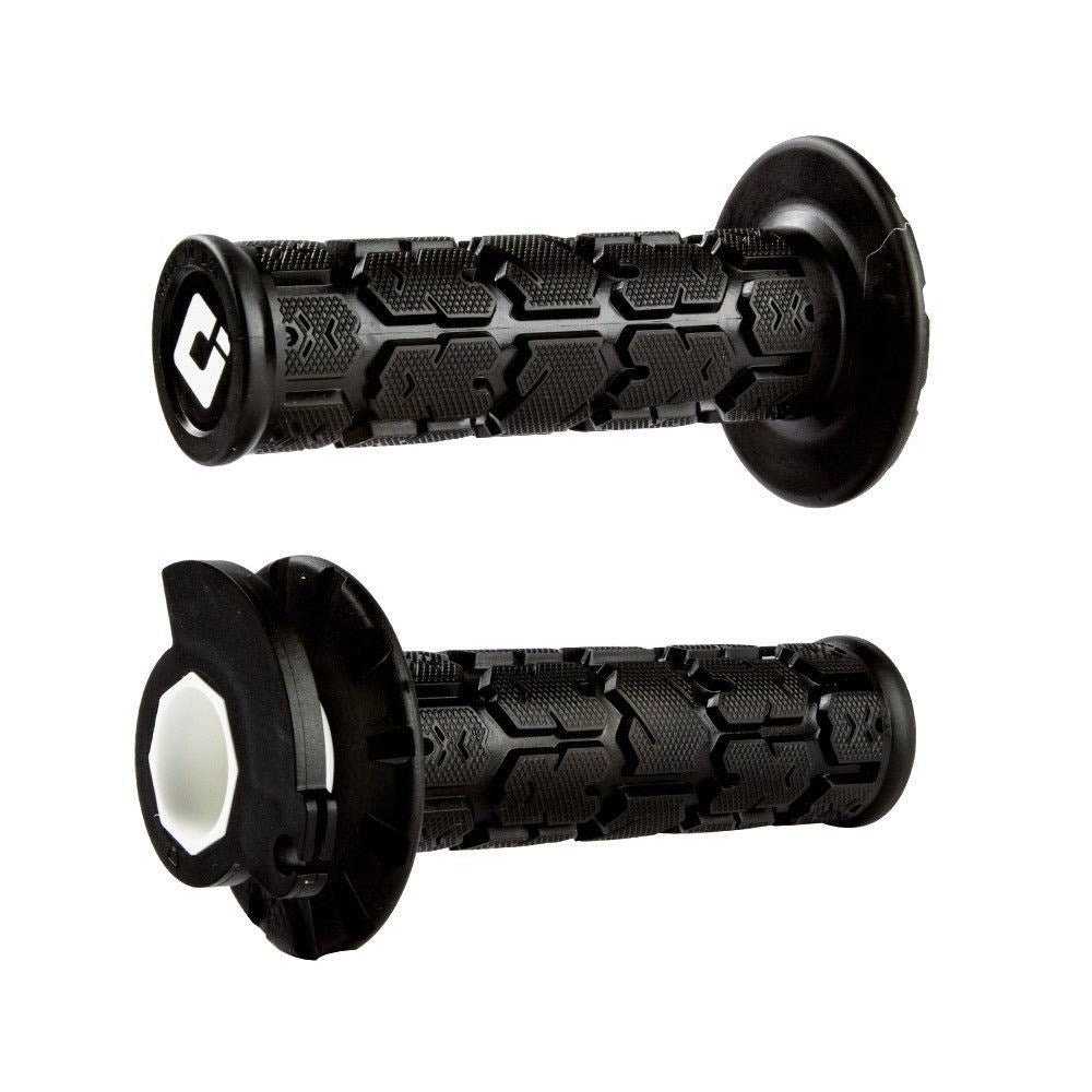 ODI MX Rouge Lock On Grips Black 2T / 4T