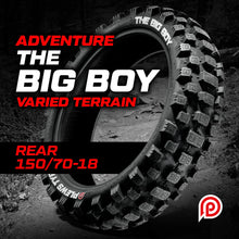 Load image into Gallery viewer, Plews The Big Boy Adventure Rear Tyre 150/70-18