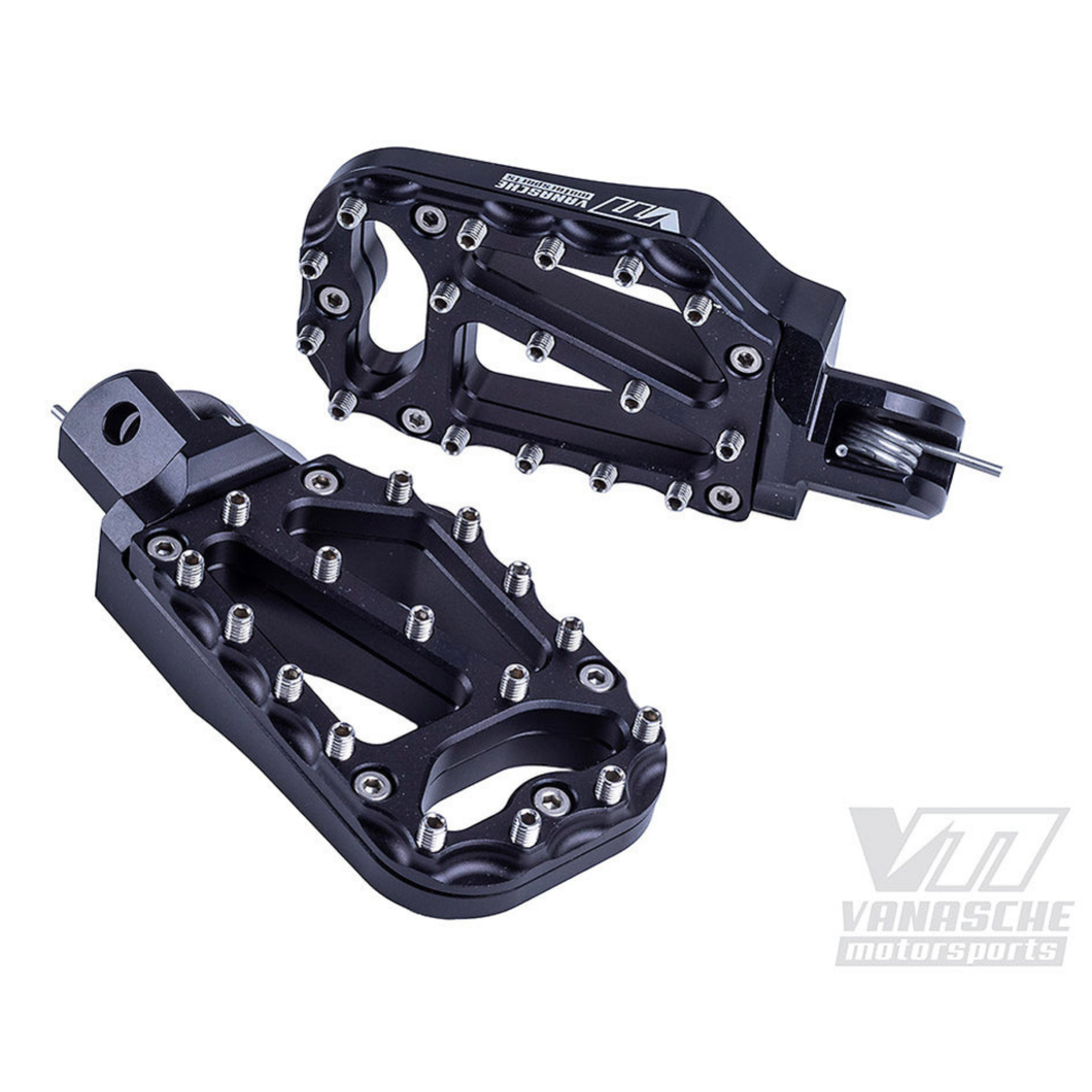 Vanasche KTM 390 2025 Footpegs Black