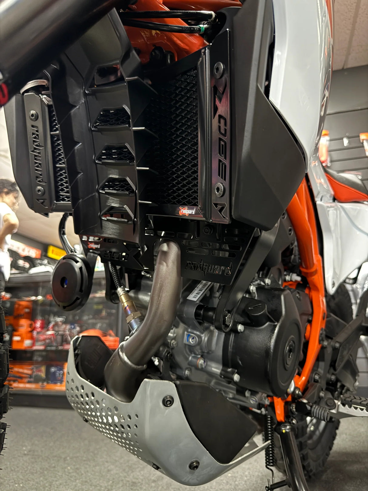 KTM 390 Enduro R 2025-2026 Radiator & Engine Guard Set