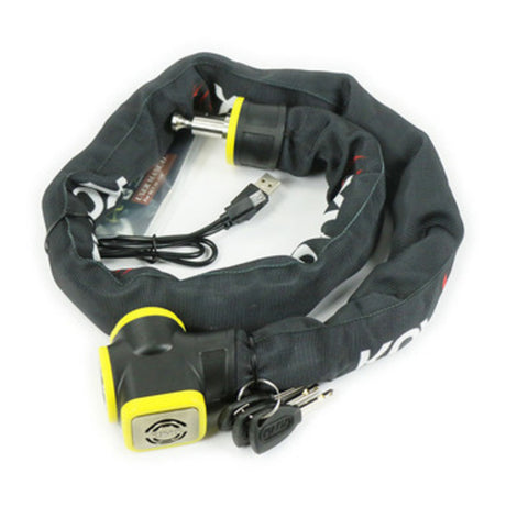 Kovix Hexagon Hardened Chain Alarmed Lock 10mm x 150cm