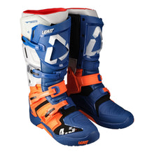Load image into Gallery viewer, Leatt 4.5 Enduro Boot - Blue / Orange / Grey