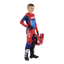 Load image into Gallery viewer, Leatt 2026 4.5 Junior Pant - Royal Blue / Red