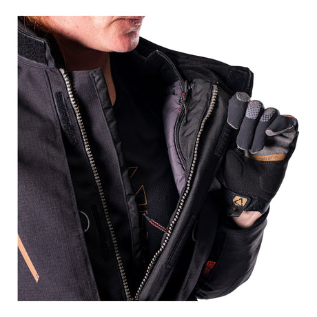 Leatt 5.5 DriTour ADV Women's Jacket - Stealth Black (3XL/EU46/UK18/US14)