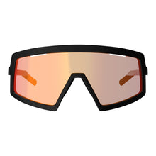 Load image into Gallery viewer, Leatt MadViz One Sunglasses - Black / White Iriz Red 15 VLT