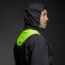 Load image into Gallery viewer, LS2 X-Rain Jacket - Black / Hi-Vis Yellow