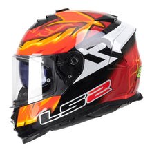 Load image into Gallery viewer, LS2 FF800 Storm II Replica Rinaldi Helmet - Orange 06