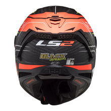 Load image into Gallery viewer, LS2 FF805C Thunder Carbon Attack - Matte Red / Hi-Vis Yellow 06