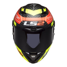 Load image into Gallery viewer, LS2 FF805C Thunder Carbon Attack - Matte Red / Hi-Vis Yellow 06