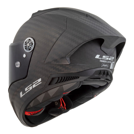 LS2 FF805 Thunder GP Pro (FIM) Helmet - Matte Black 06