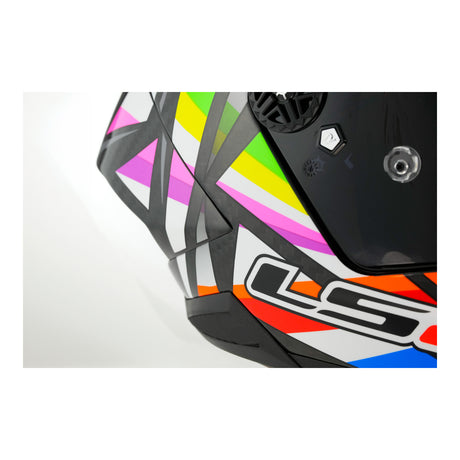 LS2 FF805C Thunder Carbon GP Aero Flash - Black