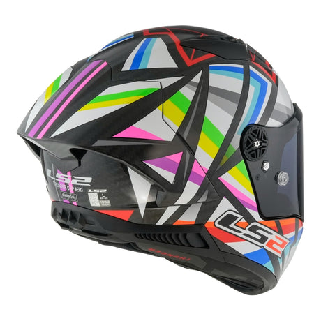 LS2 FF805C Thunder Carbon GP Aero Flash - Black