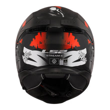 Load image into Gallery viewer, LS2 FF808 Stream II Angry Monkey Helmet - Matte Black / Red 06
