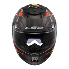Load image into Gallery viewer, LS2 FF808 Stream II Angry Monkey Helmet - Matte Black / Red 06