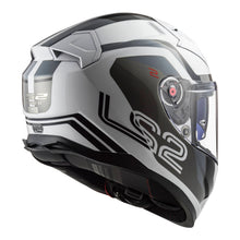 Load image into Gallery viewer, LS2 FF811 Vector II Metric Helmet - White / Titanium / Silver