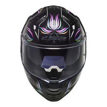 Load image into Gallery viewer, LS2 FF811 Vector II Tropical Helmet - Black / White 06
