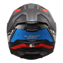 Load image into Gallery viewer, LS2 FF811 Vector II Carbon Savage Helmet - Blue / Red