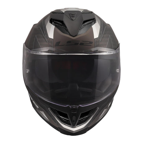 LS2 FF818 Storm III Sporty Helmet - Black / Grey