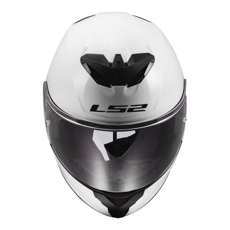 LS2 FF820 Rapid III Solid Helmet - Gloss White
