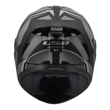 LS2 FF820 Rapid III Xtrem Helmet - Black / Grey