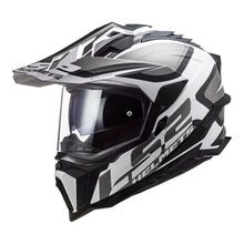 Load image into Gallery viewer, LS2 MX701 Explorer Alter HPFC Helmet - Matte Black / White 06
