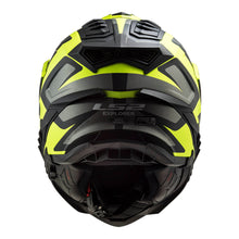 Load image into Gallery viewer, LS2 MX701 Explorer Alter Helmet - Matte Black / Hi-Vis Yellow 06