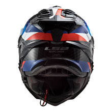 Load image into Gallery viewer, LS2 MX701 Explorer Carbon Frontier Helmet - Black / Blue