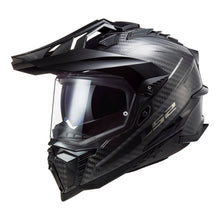 Load image into Gallery viewer, LS2 MX701 Explorer Carbon Helmet - Gloss Carbon