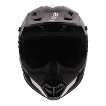 Load image into Gallery viewer, LS2 MX706 COZ Arched Helmet - Black / Silver / Titanium