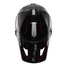 Load image into Gallery viewer, LS2 MX706 COZ Arched Helmet - Black / Silver / Titanium