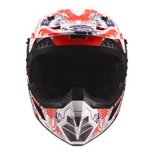 Load image into Gallery viewer, LS2 MX706J COZ Fantasy Junior Helmet - Matte White / Red / Blue