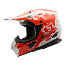 Load image into Gallery viewer, LS2 MX706J COZ Hyde Junior Helmet - Red / White 06