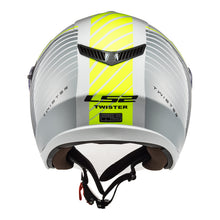 Load image into Gallery viewer, LS2 OF573 Twister II Luna Helmet - White / Silver