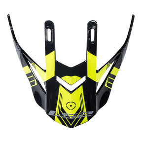 LS2 MX436 Pioneer Peak Trigger - Black / Hi-Vis