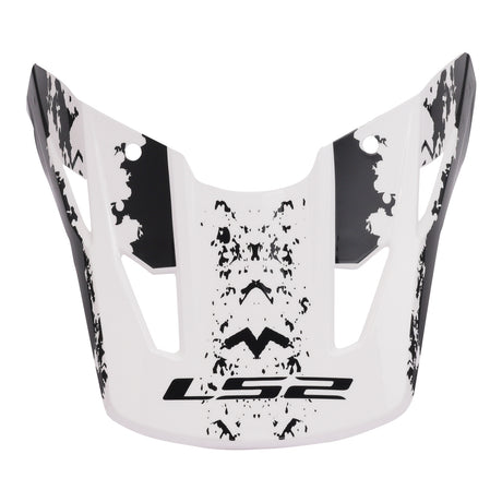 LS2 COZ Peak Hyde - Black / White